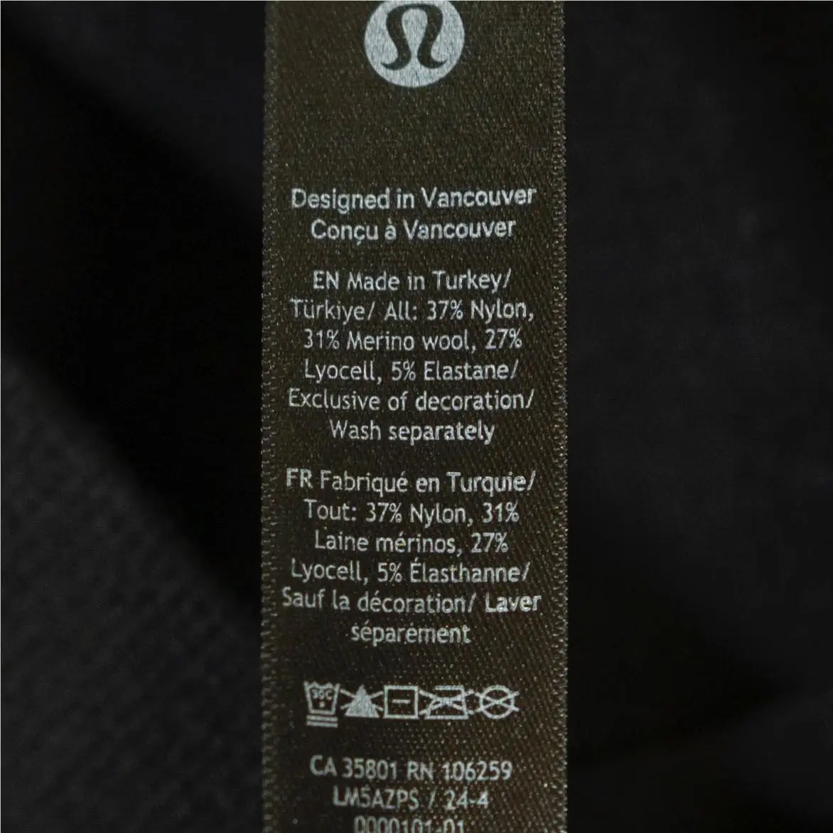 Lululemon clothing - Black 1