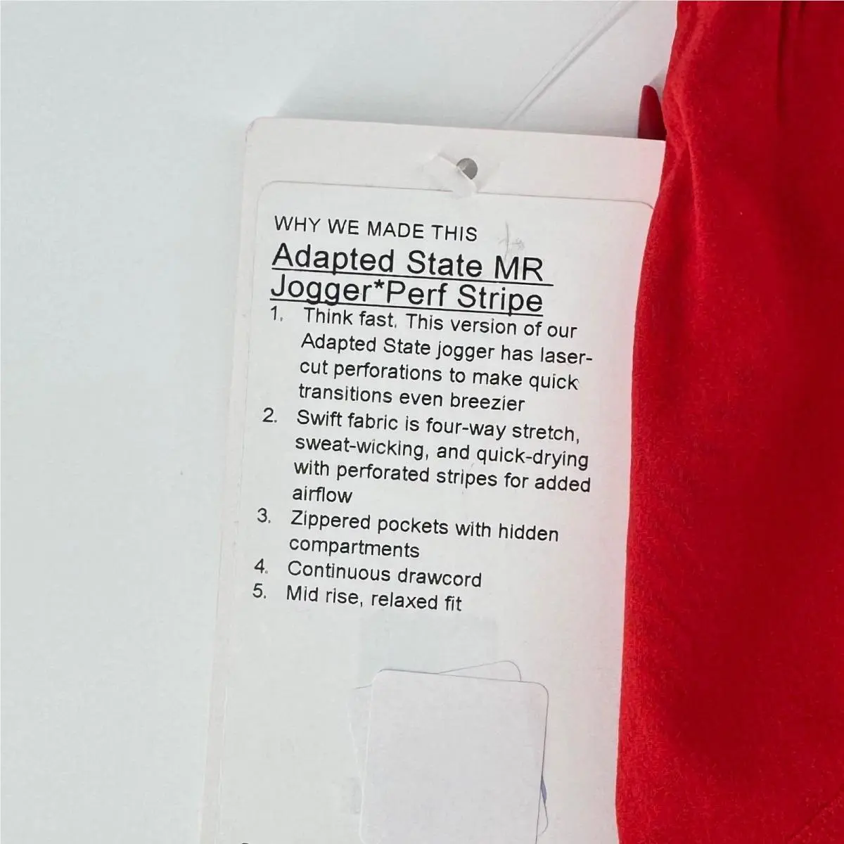Lululemon clothing - Red 3