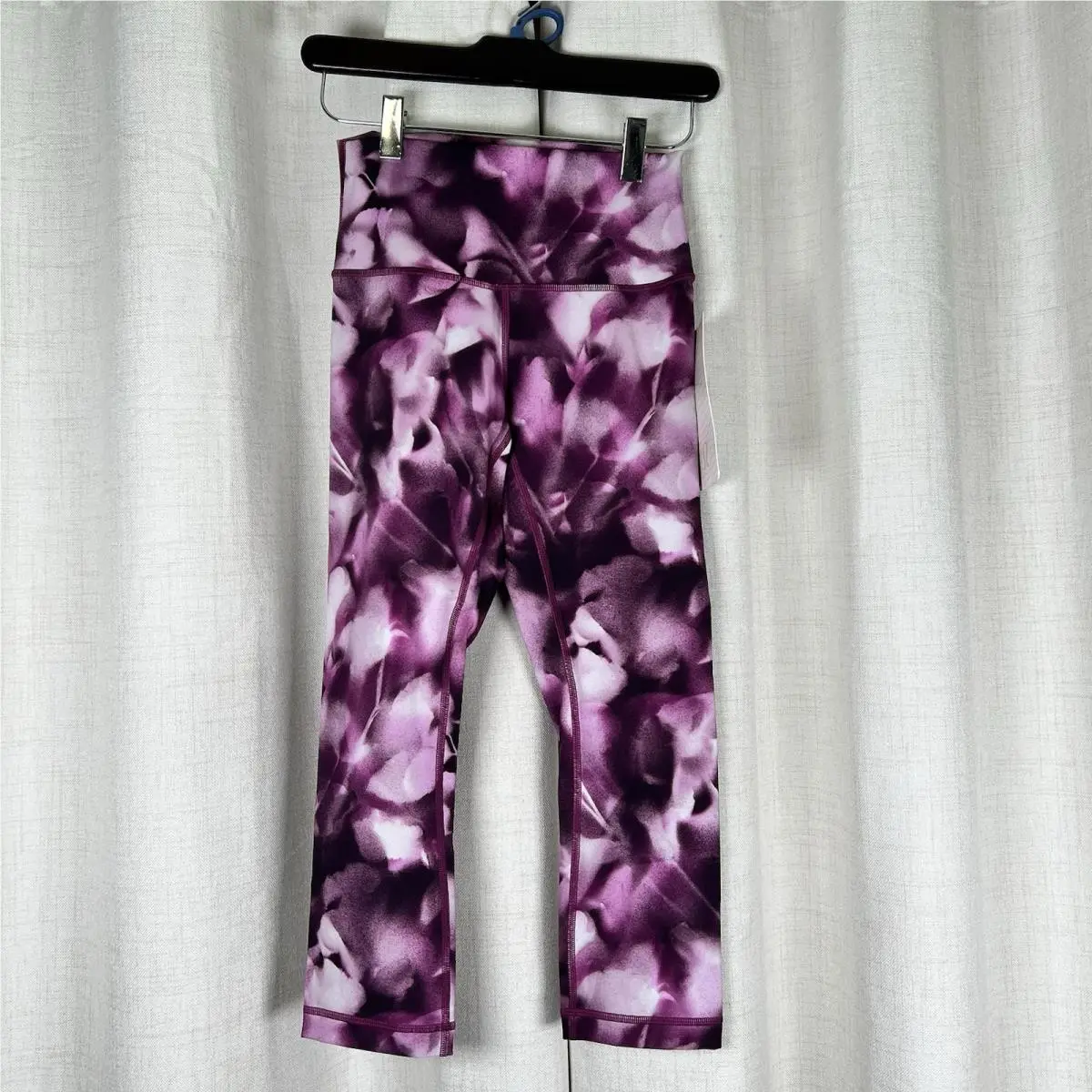 Lululemon Wunder Under Crop HR Leggings 4 Blush Blossom Alpine Candy Pink
