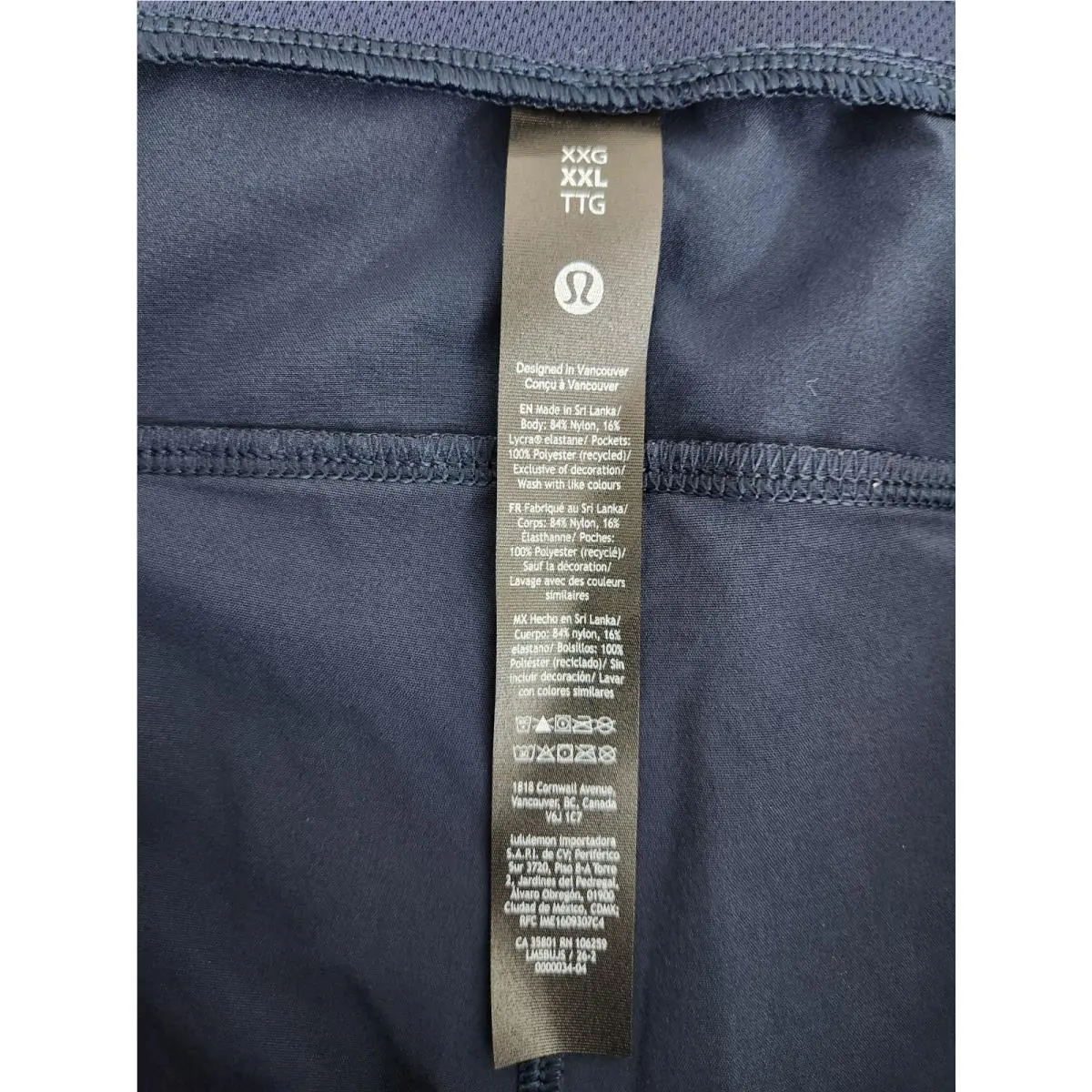 Lululemon clothing - True Navy 8