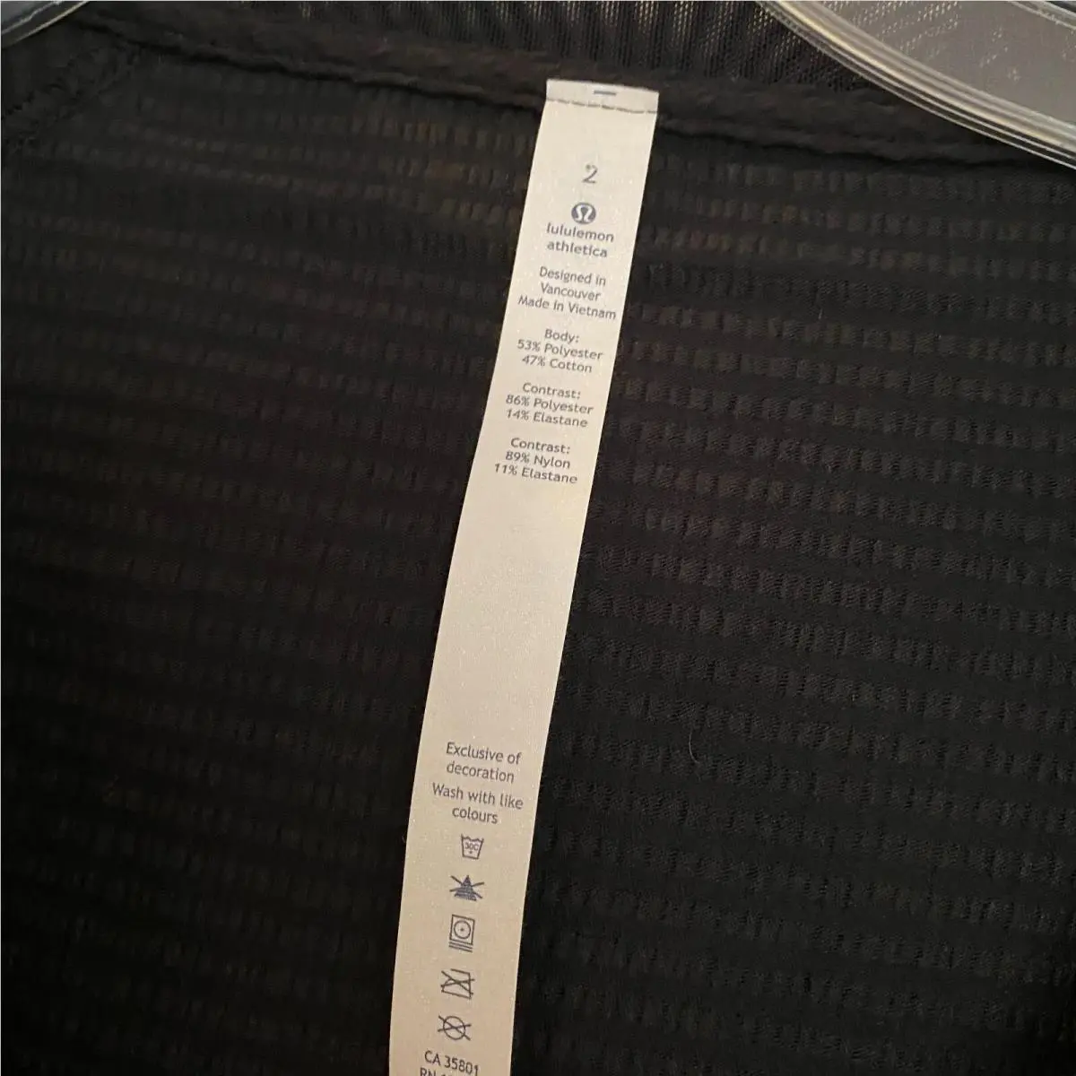 Lululemon clothing - Black 0