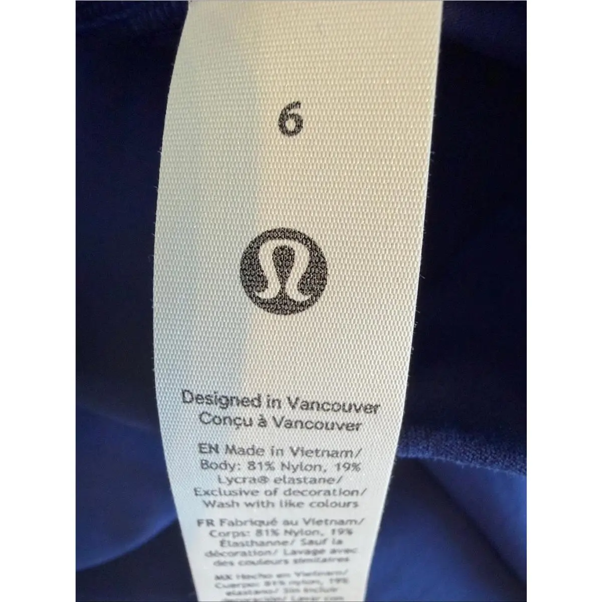 Lululemon clothing - Blue 3