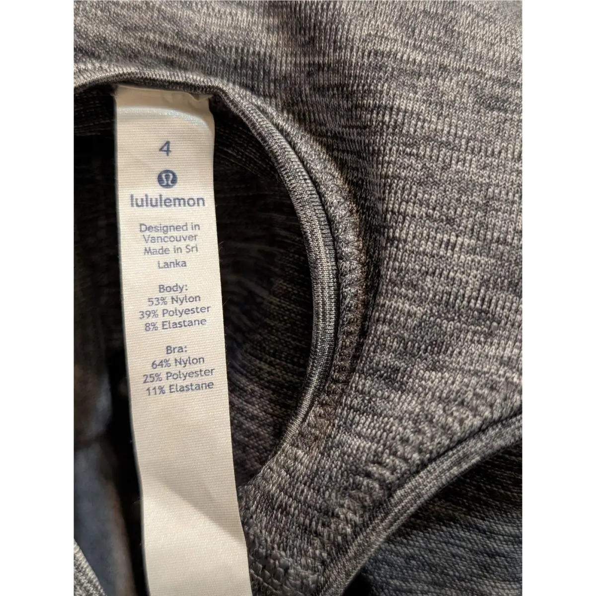 Lululemon clothing - Gray 1