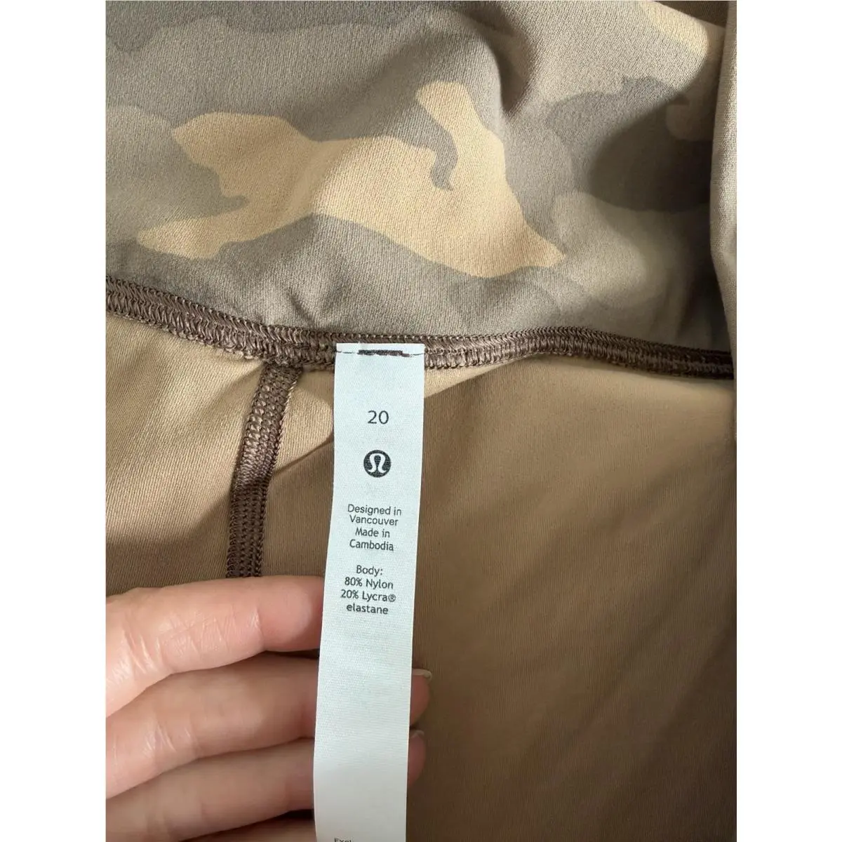 Lululemon clothing - Brown 2