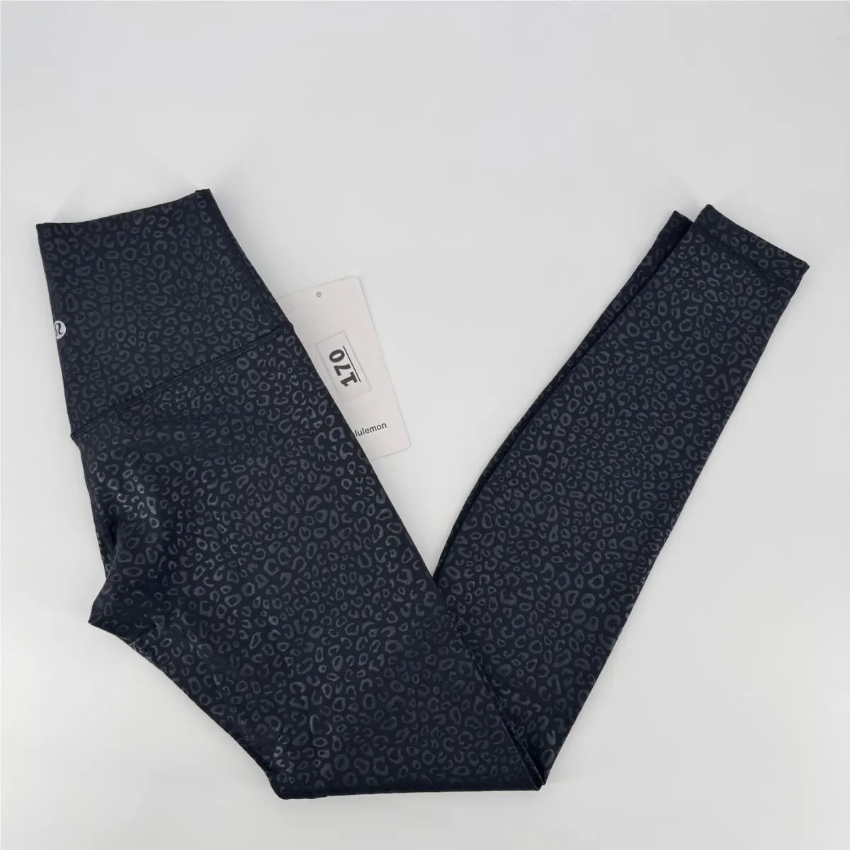 Lululemon Align HR Pant 28 Leppard Deep Coal Multi Leopard Leggings LW5DVHS 8