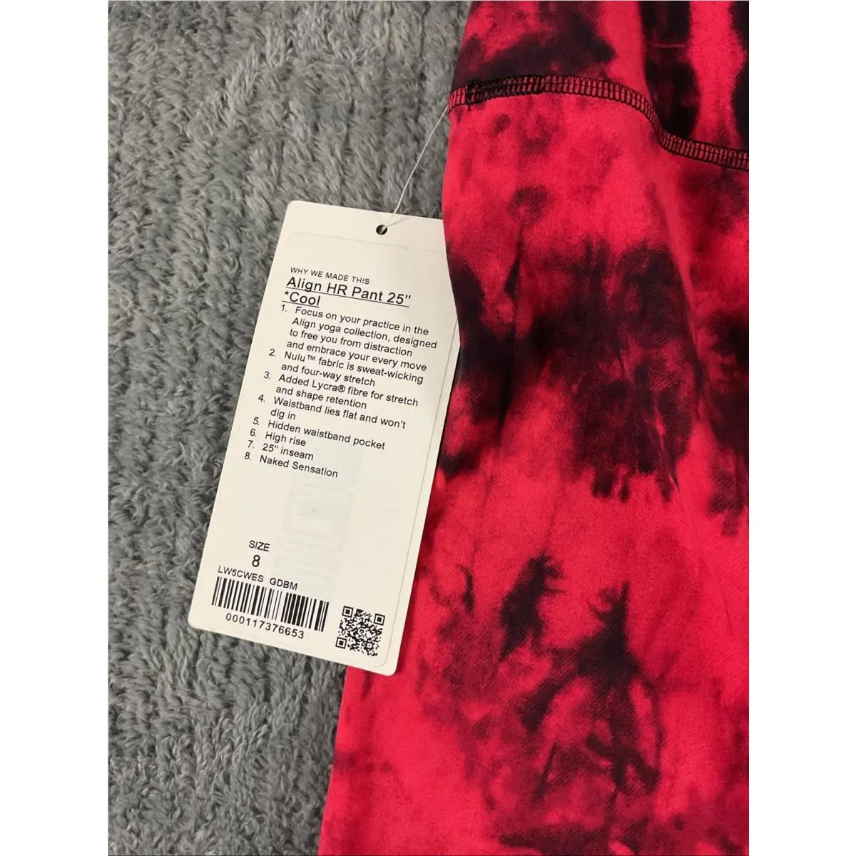 Lululemon clothing - Red 12