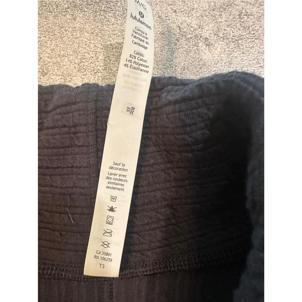 Lululemon clothing - Black 9