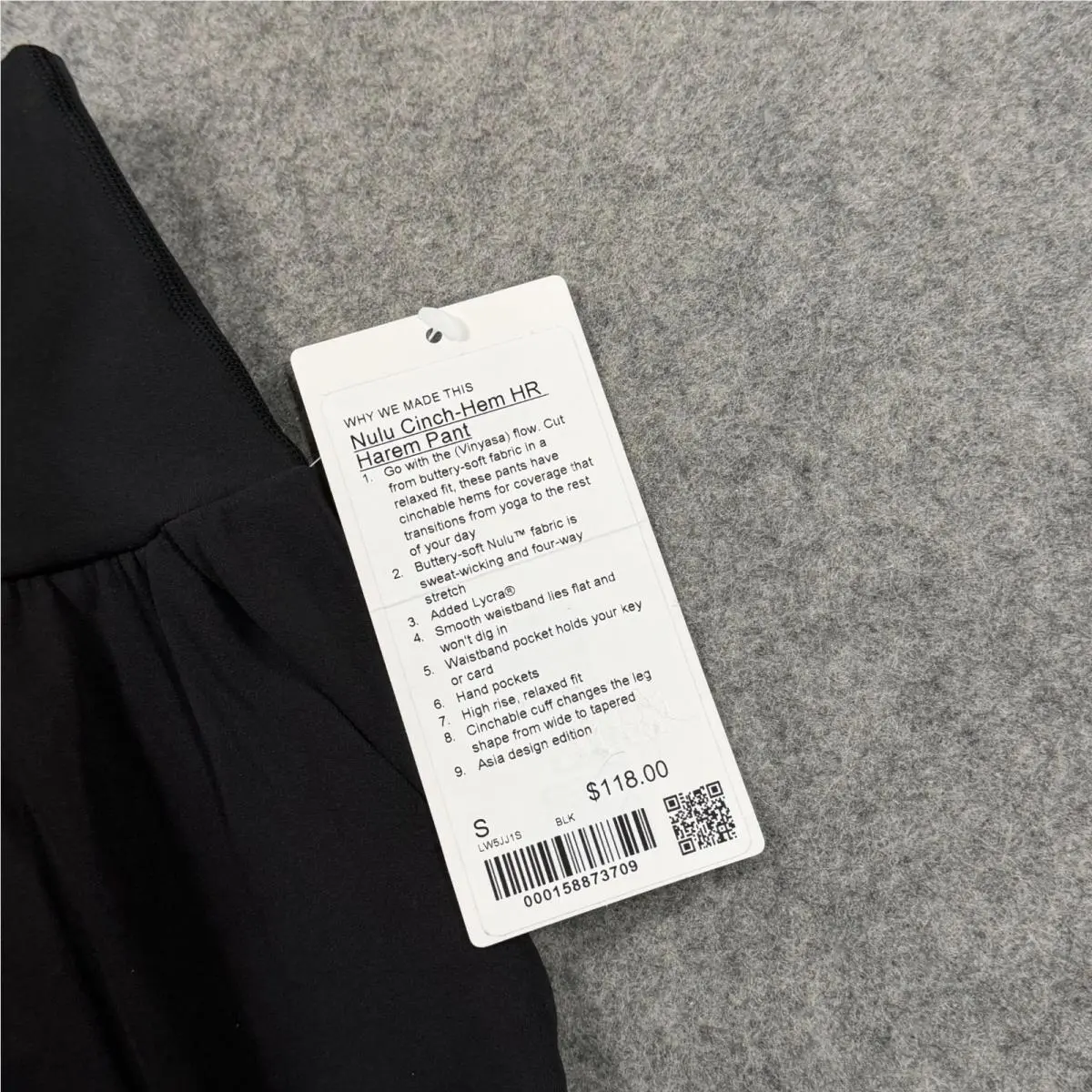 Lululemon clothing - Black 2