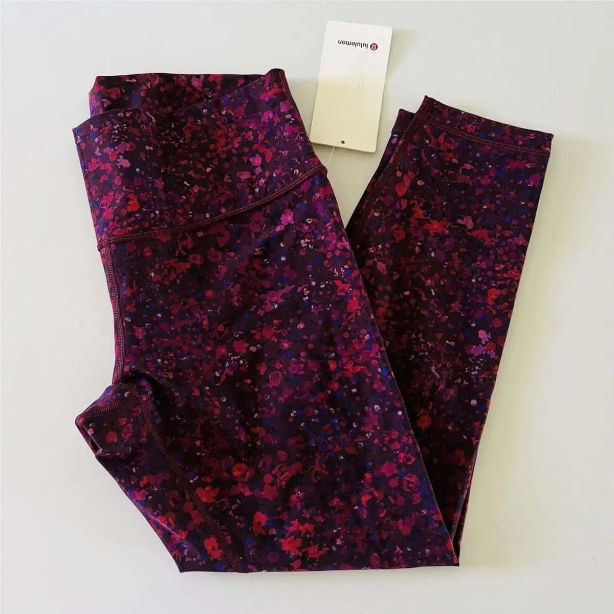 Lululemon Athletica Ornemental Floral Wunder Under HR 7/8 Tight Leggings - US 12