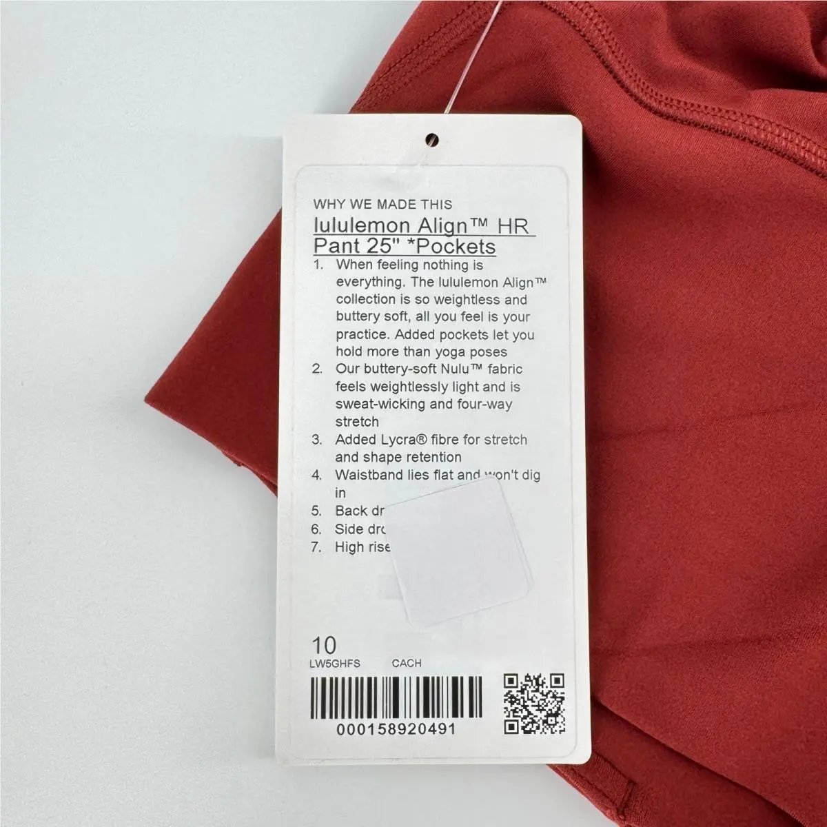 Lululemon clothing - Lululemon Align HR Pant 25