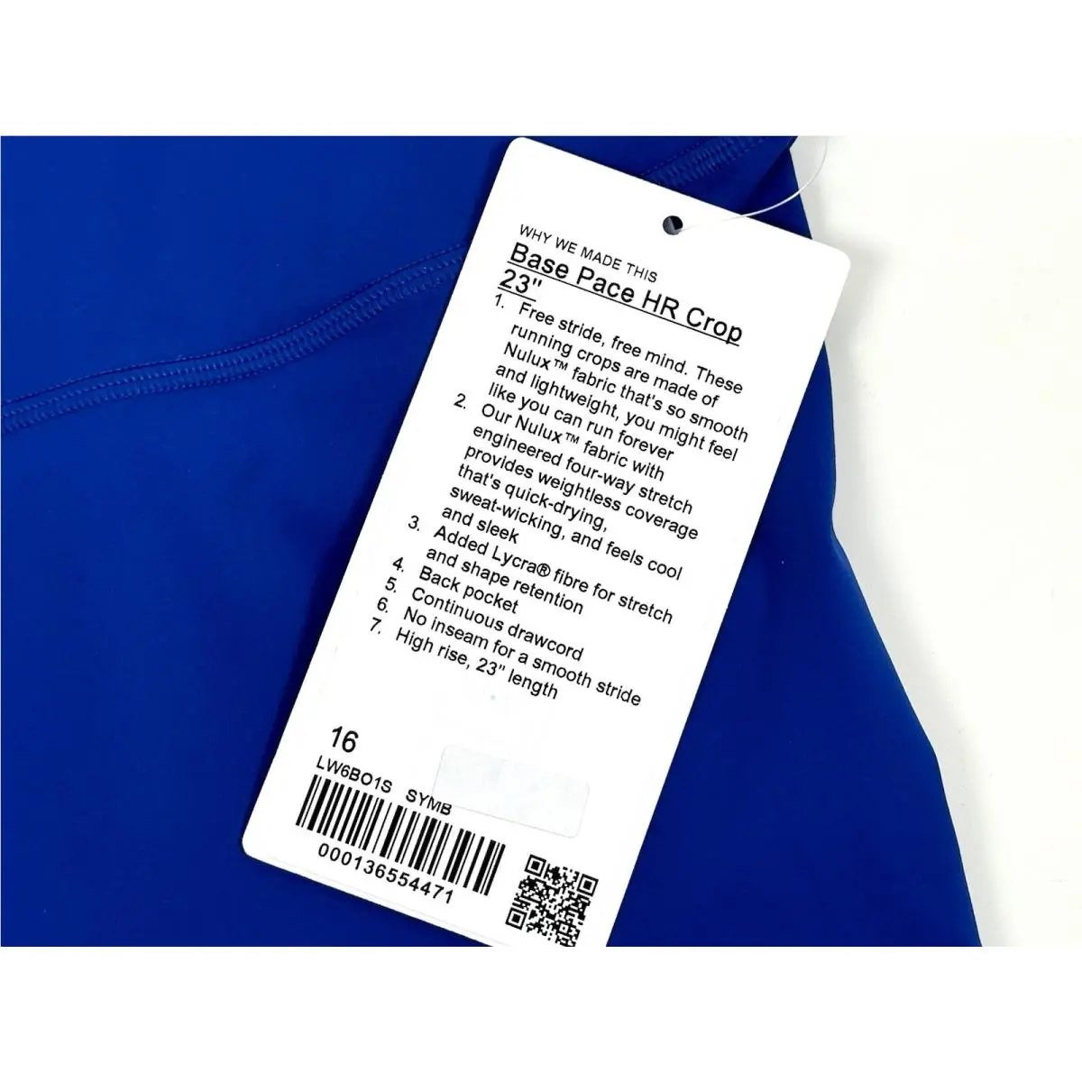 Lululemon clothing - Blue 1