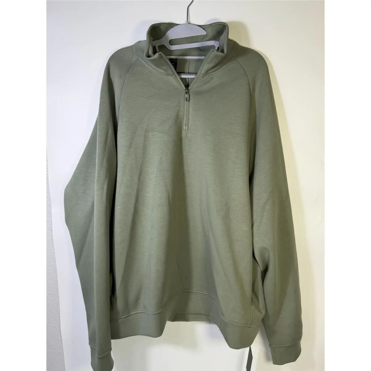 Lululemon Smooth Spacer Quarter Zip – Men`s Xxl – Wilo Green –