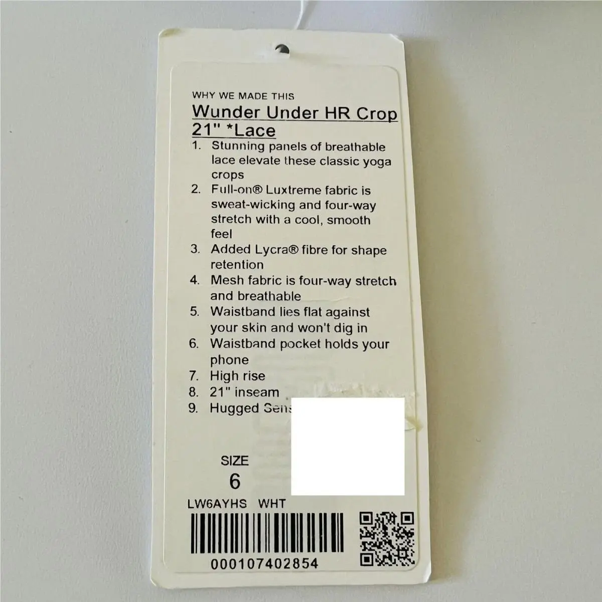 Lululemon clothing - White 7