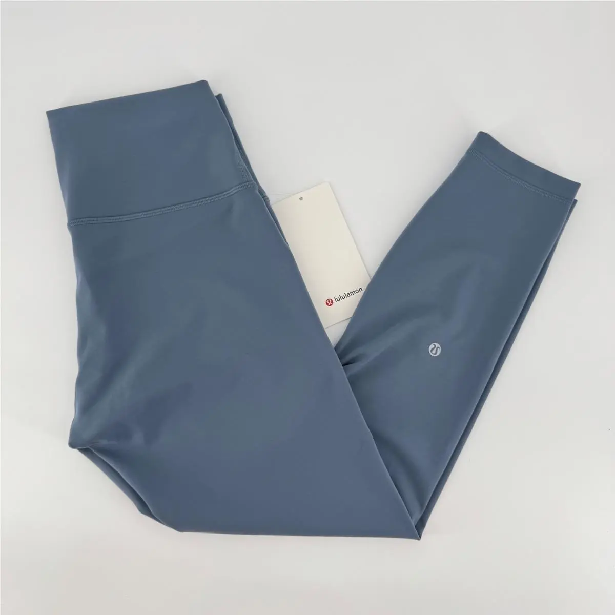 Lululemon Wunder Train HR Tight 25 Steel Blue LW5GBJS Everlux Leggings Size 10