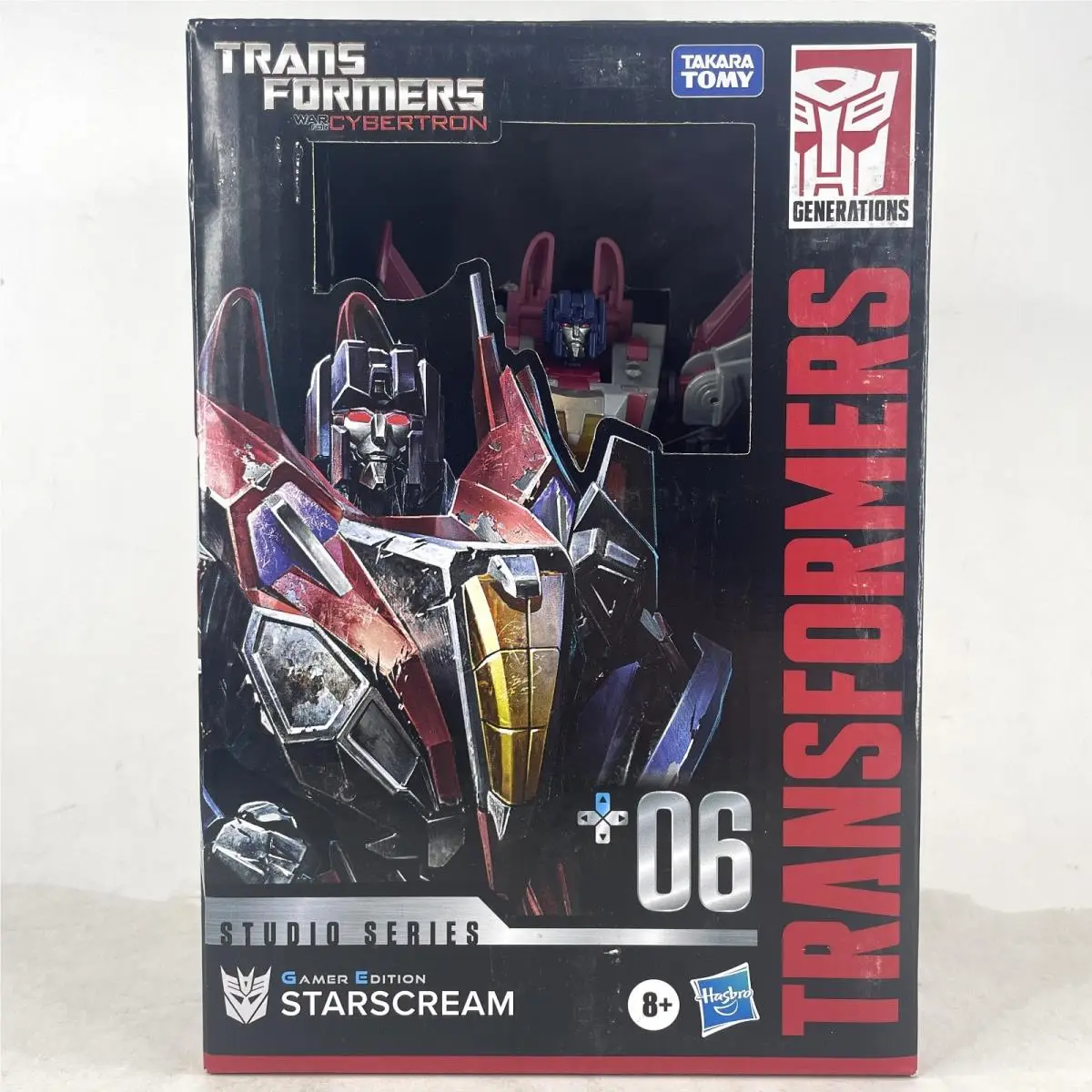 Hasbro Transformers Studio Series Starscream 06 SS06 Voyager Class Figure Toy