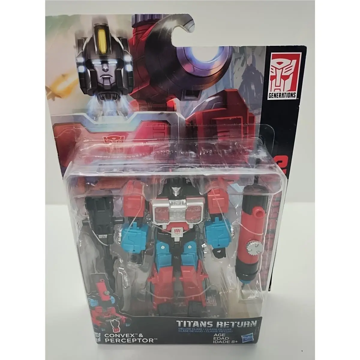 Transformers: Titans Return Perceptor Convex Action Figures Deluxe Class