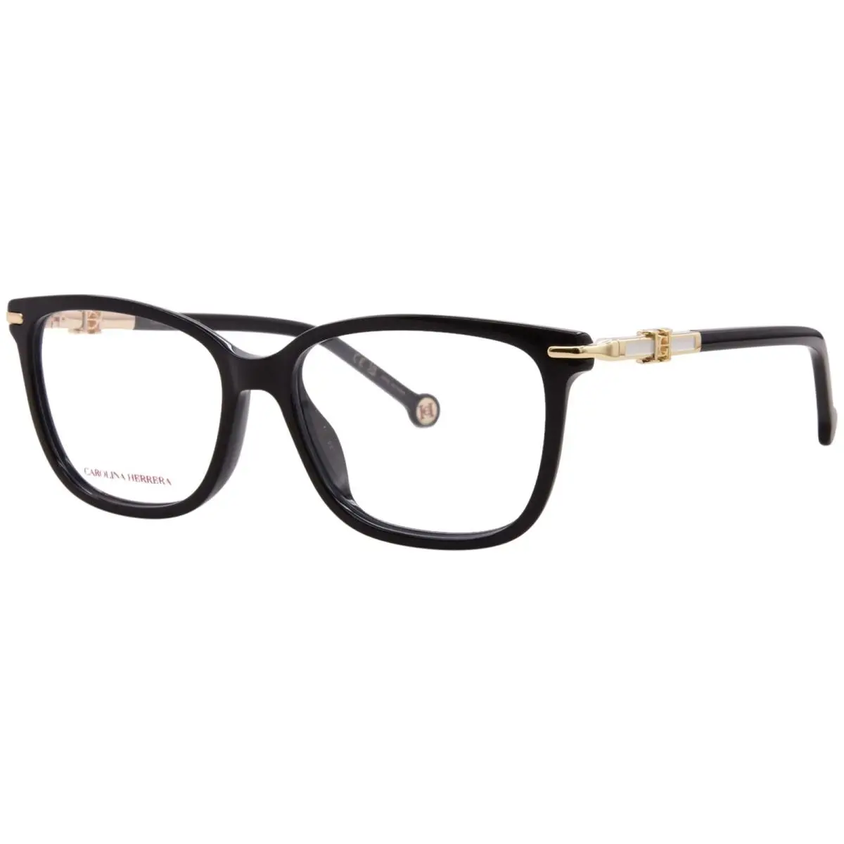 HER-0381/G 807 Eyeglasses Frame Women`s Black Full Rim 54mm by Carolina Herrera