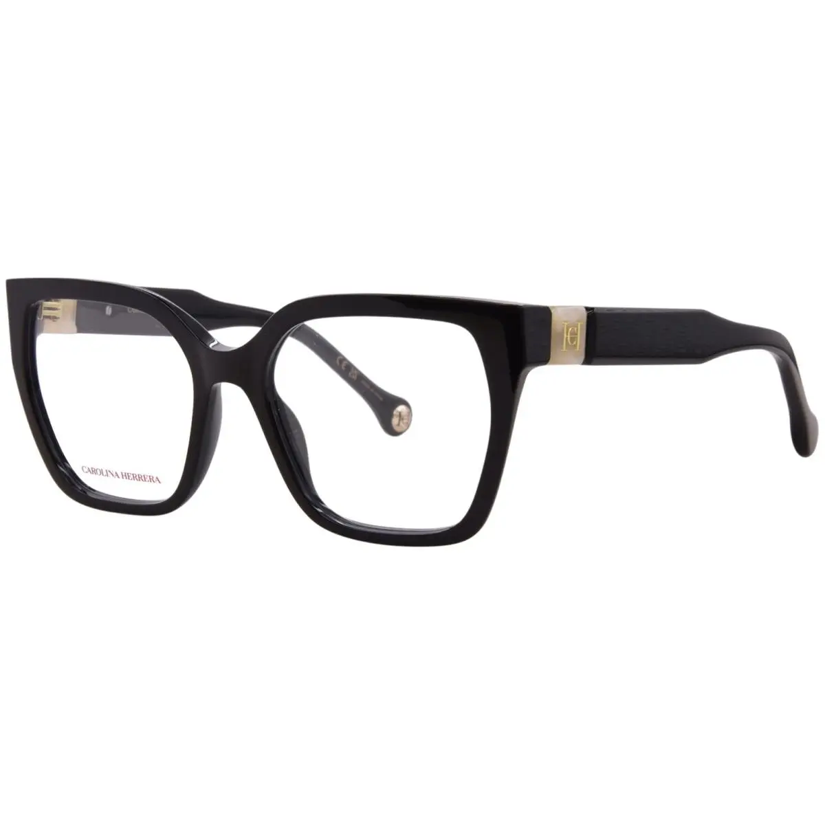 Carolina Herrera HER-0331 807 Eyeglasses Frame Women`s Black Full Rim 54mm