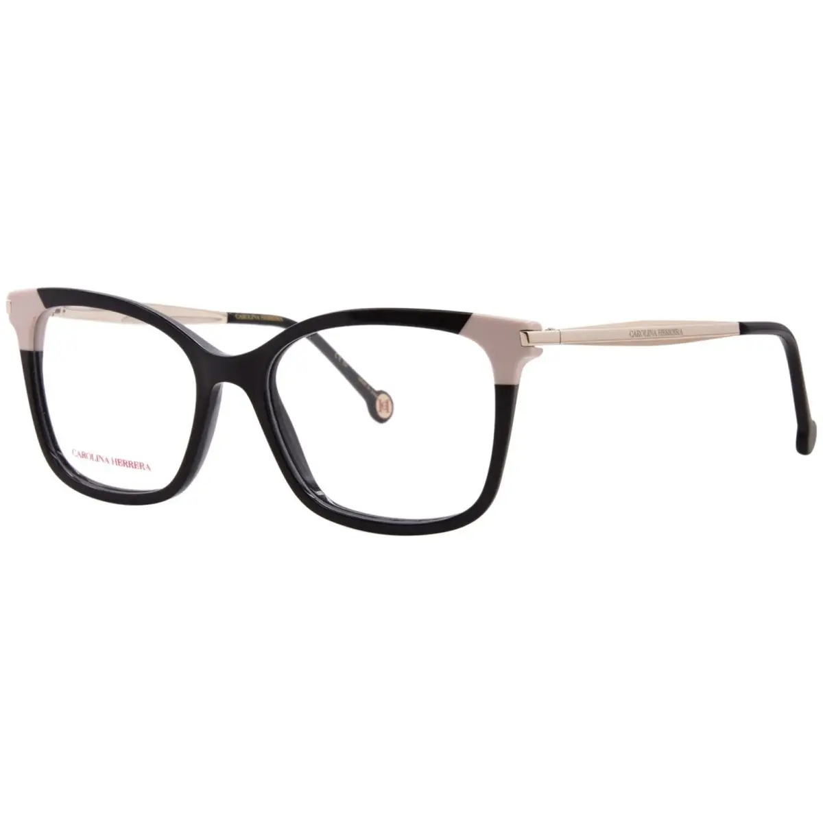 Carolina Herrera HER-0309 807 Eyeglasses Frame Women`s Black Full Rim 53mm