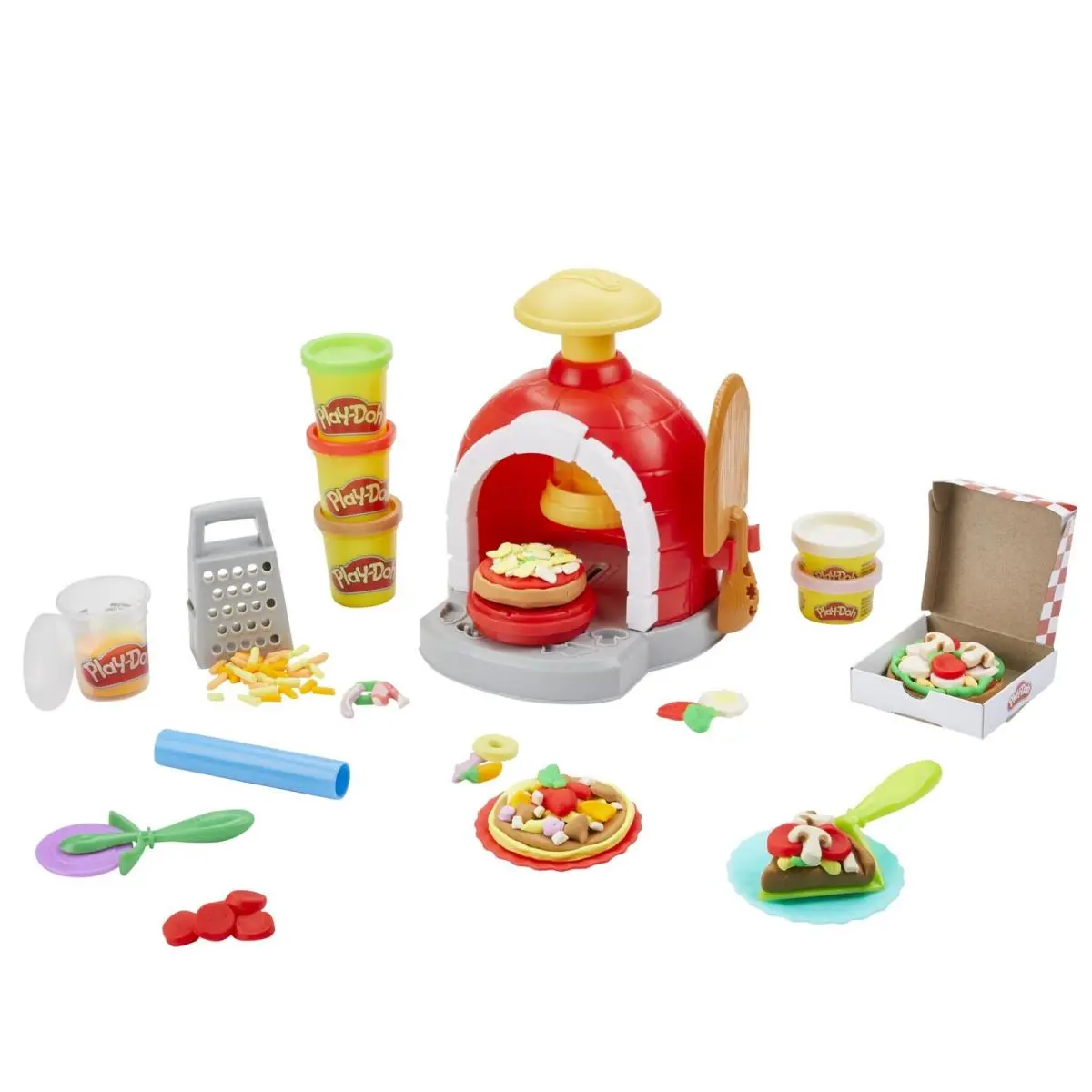 Play-doh Kitchen Creations Pizza Oven Playset Pretend Play Cooking Toy with Piz
