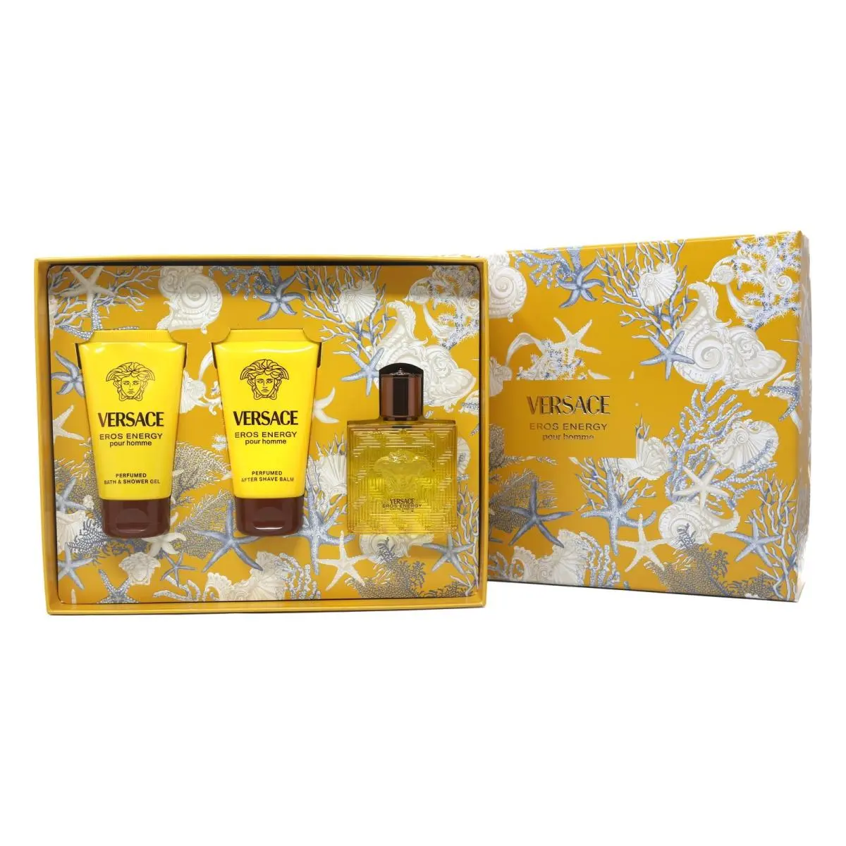Versace Eros Energy Set For Men Edp 50ml + AS Balm 50ml + SG 50ml