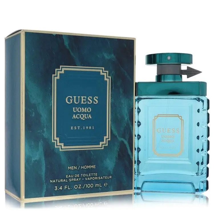Uomo Acqua  Eau De Toilette Spray 3.4 oz / e 100 ml by Guess