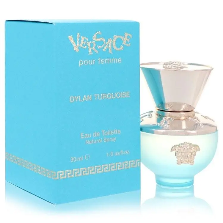 Versace Pour Femme Dylan Turquoise by Versace Eau De Toilette Spray 1 oz For Wo