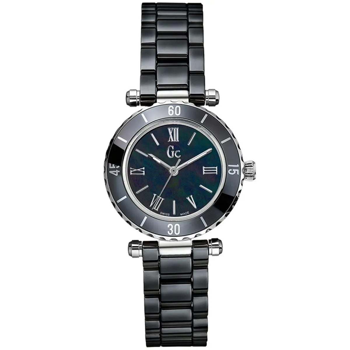 Women`s Mini Chic Black Mop Dial Watch - X70012L2S by Guess