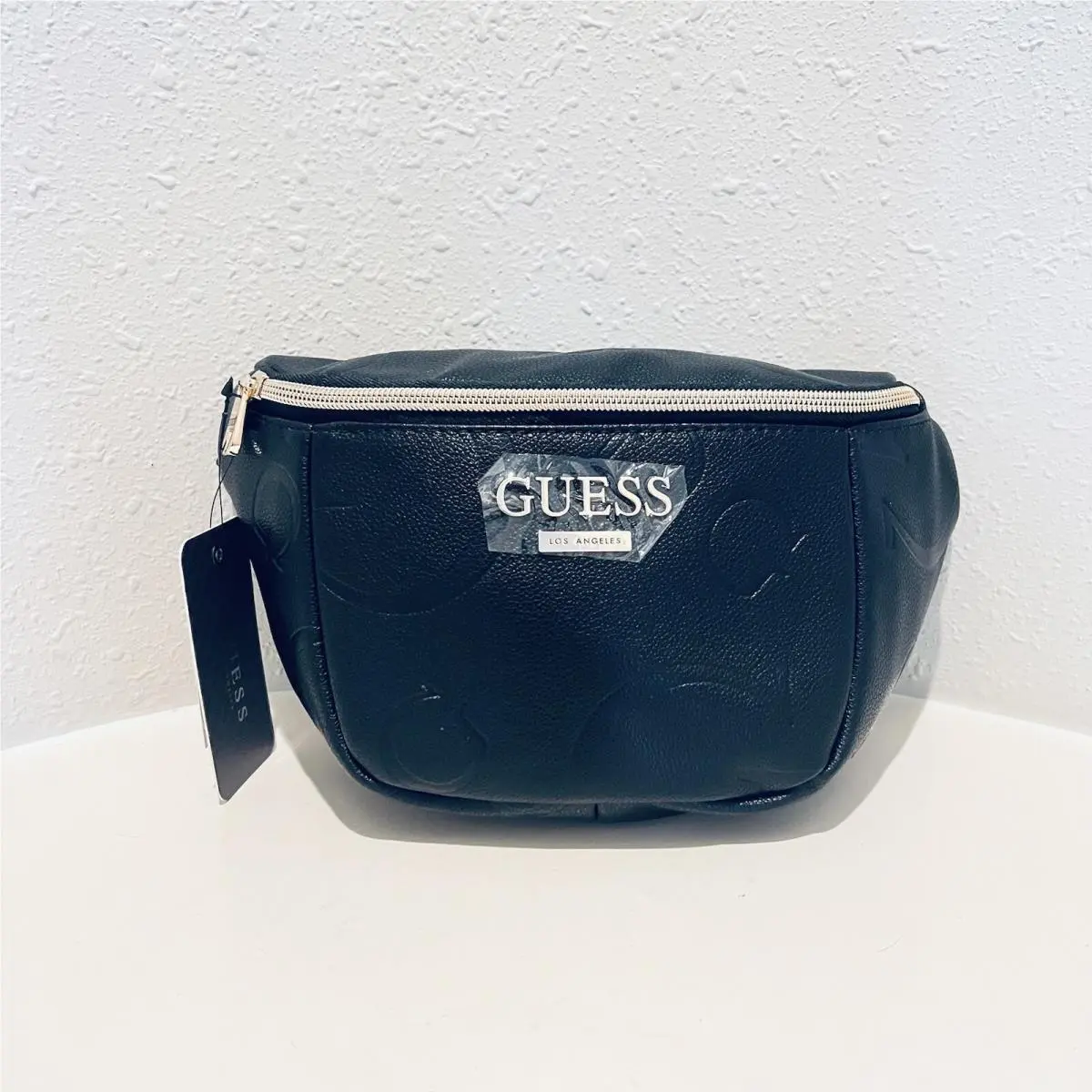 Signature Logo Black Women’s Fanny Pack Belt Bag by Guess