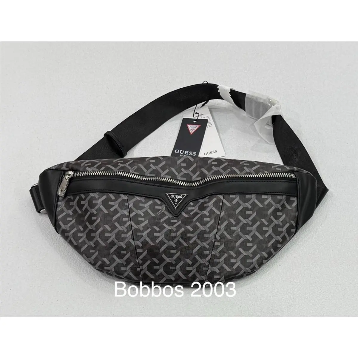 Unisex Woven Bum Bag Multi One Size by Guess