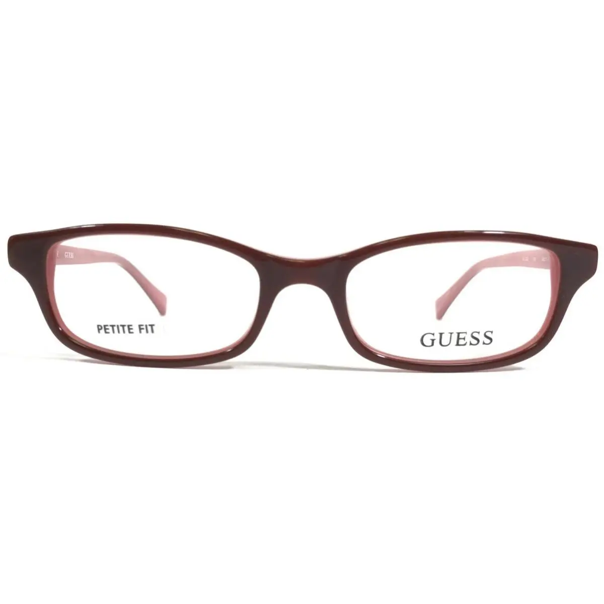 Guess Kids Eyeglasses Frames GU2292 048 Brown Tortoise Pink Horn Rim 48-17-135