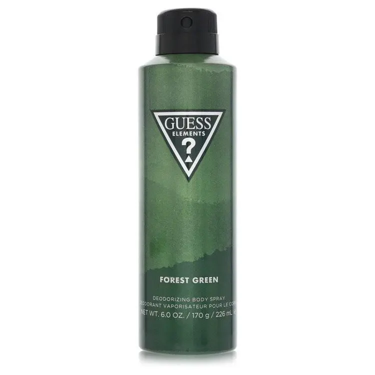 Elements Forest Green  Fragrance Mist 6.0 oz / e 177 ml by Guess