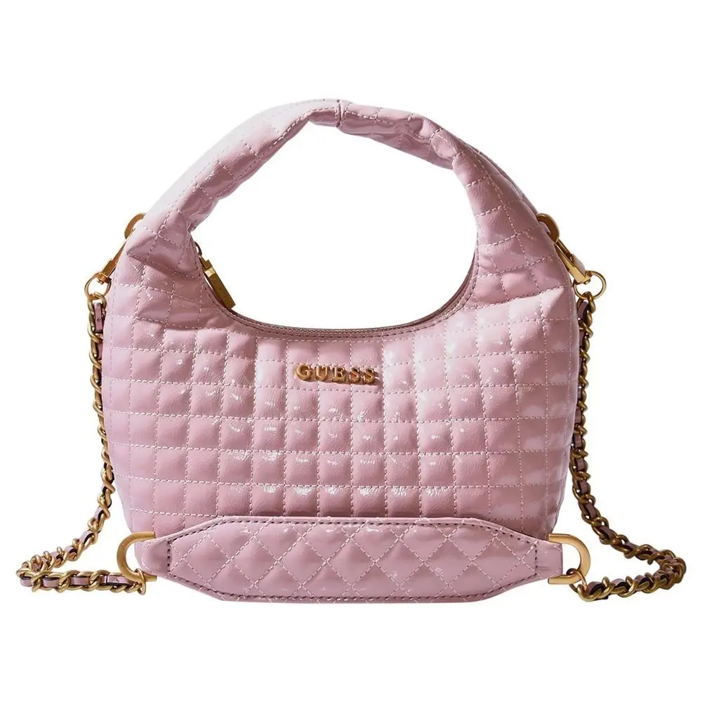 Tia Hobo Women`s Small Crossbody Handbag Rosewood by Guess