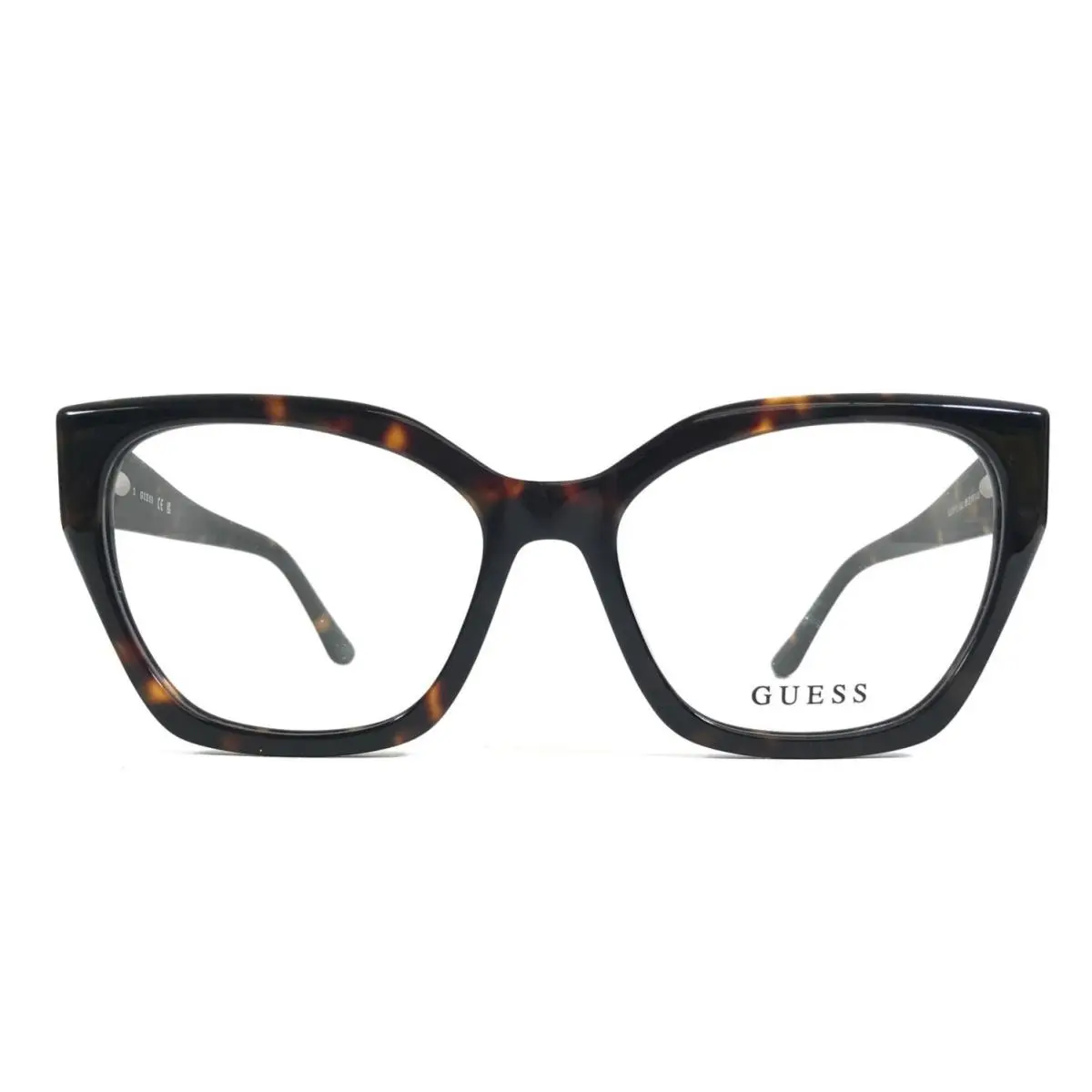 Eyeglasses Frames GU50112 052 Tortoise Brown Butterfly Full Rim 55-17-145 by Guess