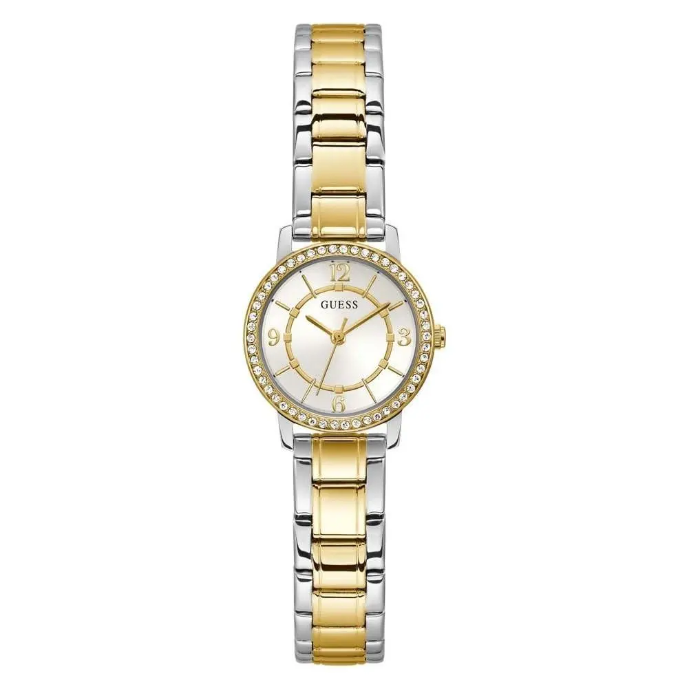 Ladies Melody 28mm Two Tone Stainless Steel Quartz Watch - GW0468L4 by Guess
