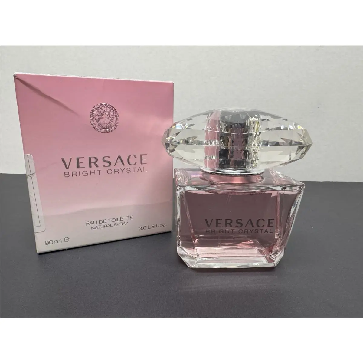 Versace Bright Crystal Women Perfume Edt Spray 3.0 oz