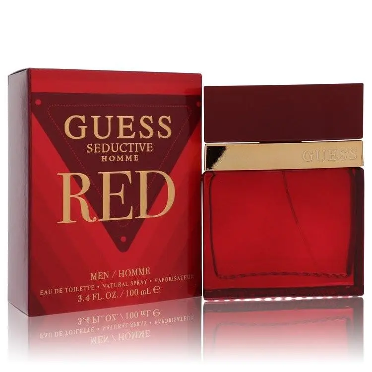 Seductive Homme Red  Eau De Toilette Spray 3.4 oz / e 100 ml by Guess