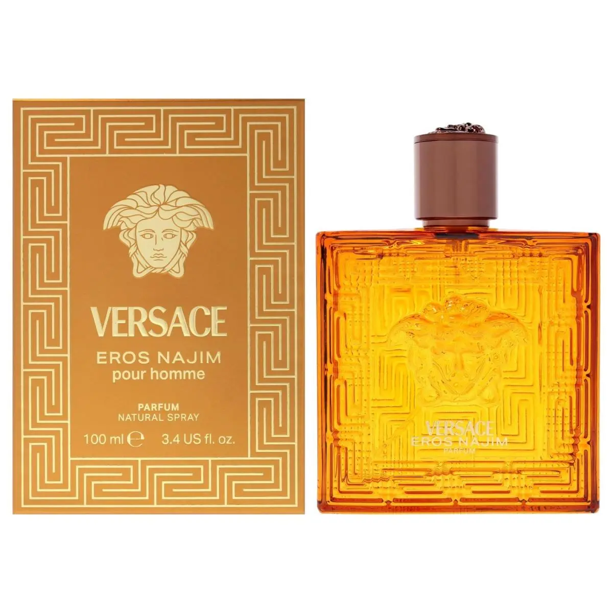 Versace Eros Najim 3.4 OZ Parfum Spray For Men