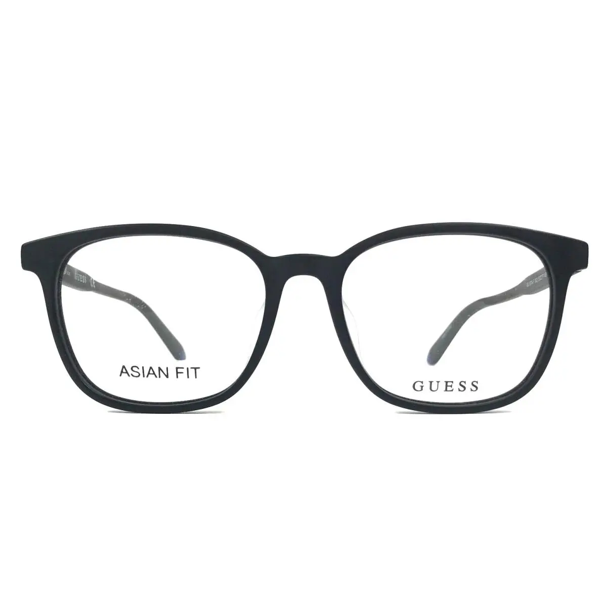 Guess Eyeglasses Frames GU1974-F 002 Matte Black Square Asian Fit 53-17-145