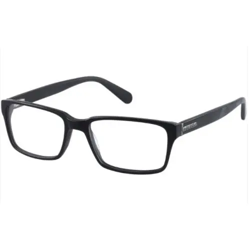 Guess GU1843-N 084 Matte Black Rectangular Men`s Eyeglasses 55-17-145MM