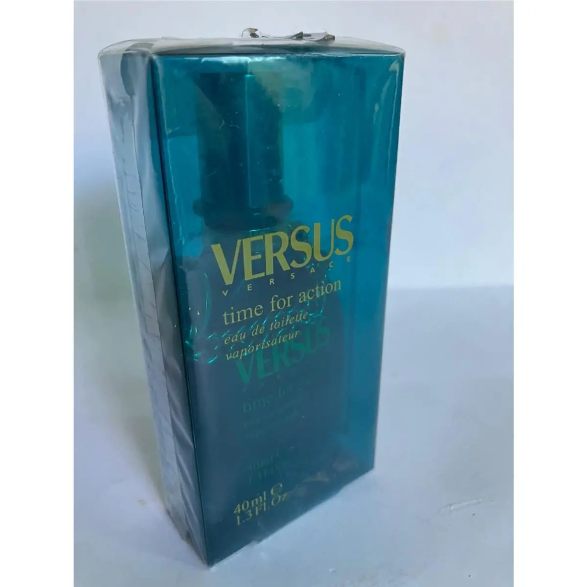 Versace Time For Action 1.3oz Edt Spray For Unisex Rare