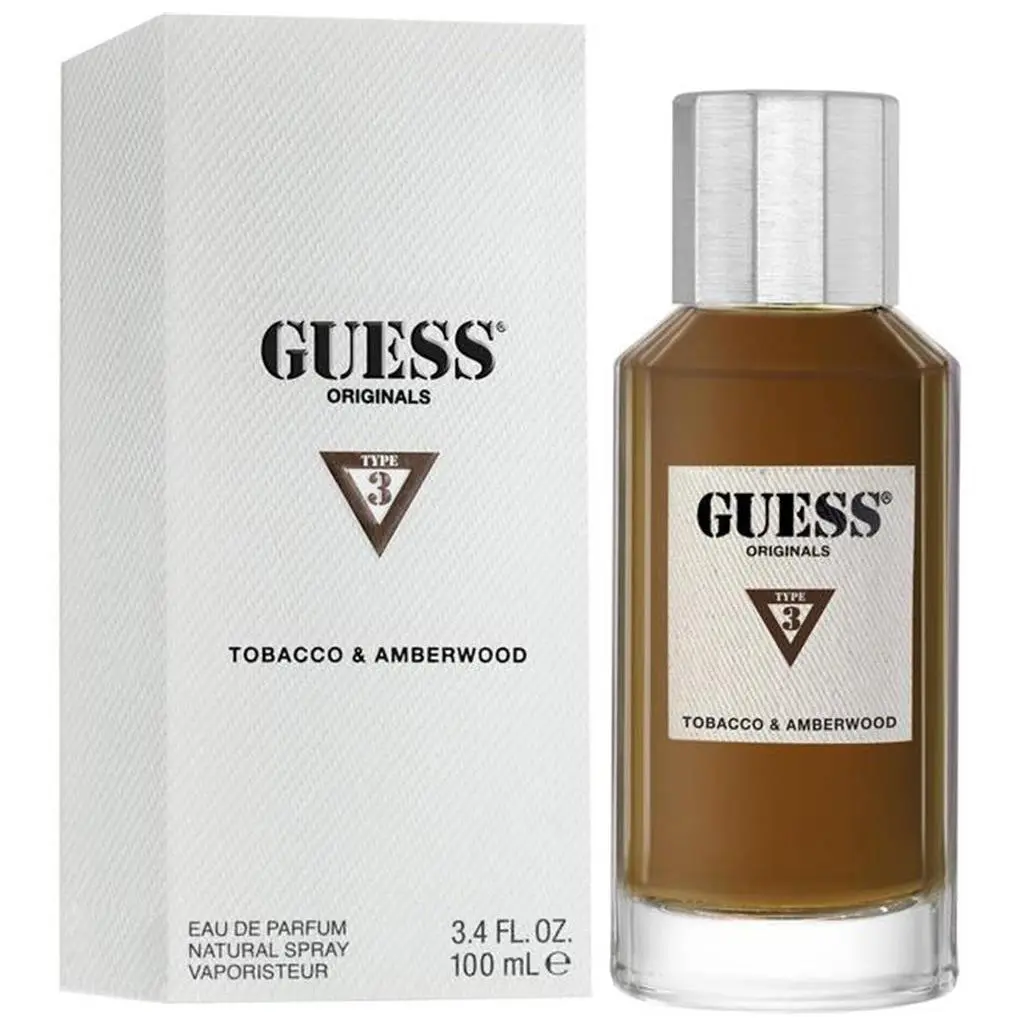 Type 3 Tobacco Amberwood  Originals 3.4 oz / 100 ml Edp Women Perfume by Guess