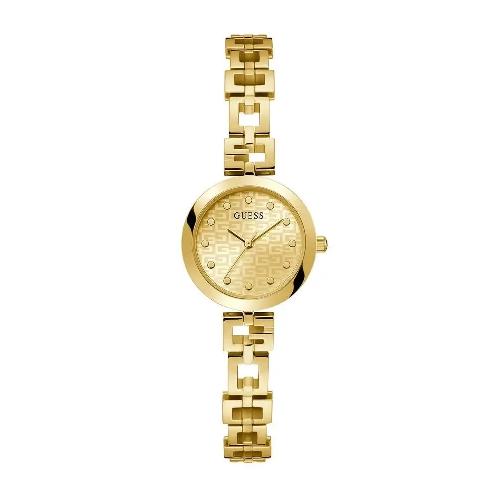 Guess Ladies Lady G Yellow Gold Tone Quartz Watch - GW0549L2 - Gold, Yellow, Quartz