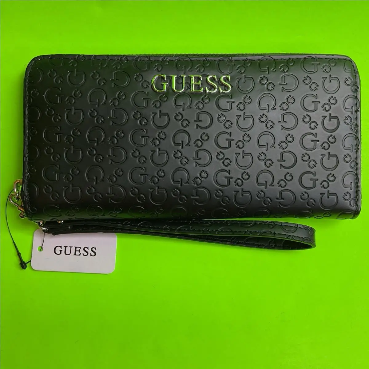 Guess Los Angeles Women’s Wallet Black W/silver