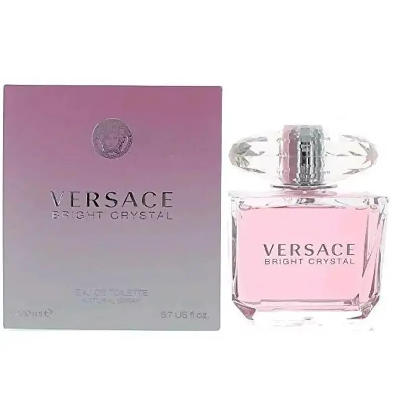 Versace Bright Crystal Women 6.7 oz 200 ml Eau De Toilette Spray