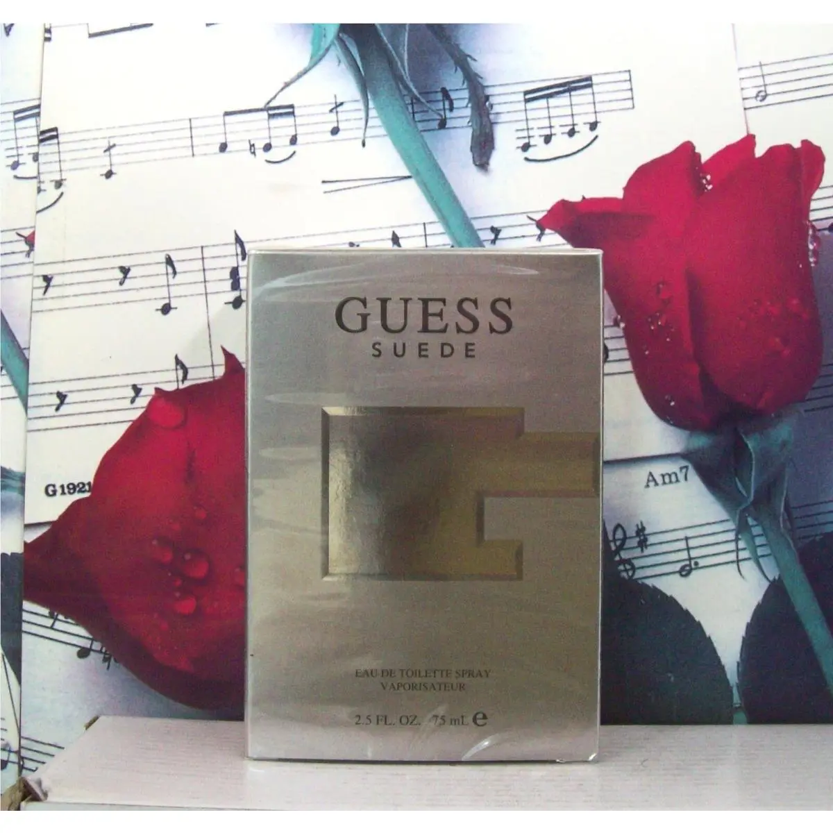 Suede Edt Spray 2.5 Fl. Oz. Vintage. Box by Guess