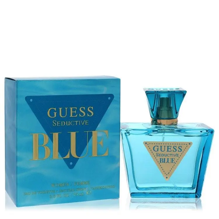 Seductive Blue  Eau De Toilette Spray 2.5 oz / e 75 ml by Guess