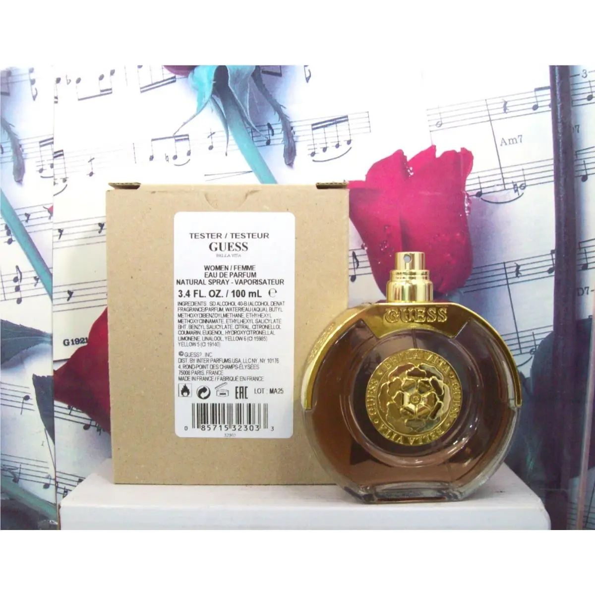Bella Vita Woman 3.4 Oz. Edp Spray. Ntwb. Lot MA25 by Guess