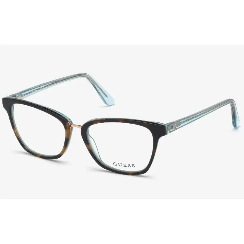 Guess GU2733 056 Havana Cat Eye Womens Eyeglasses 53-16-140MM