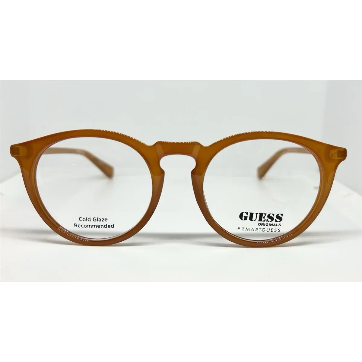 Guess Phantos Unisex Eyeglasses Frames Case Model GU8236 044 Color Orange